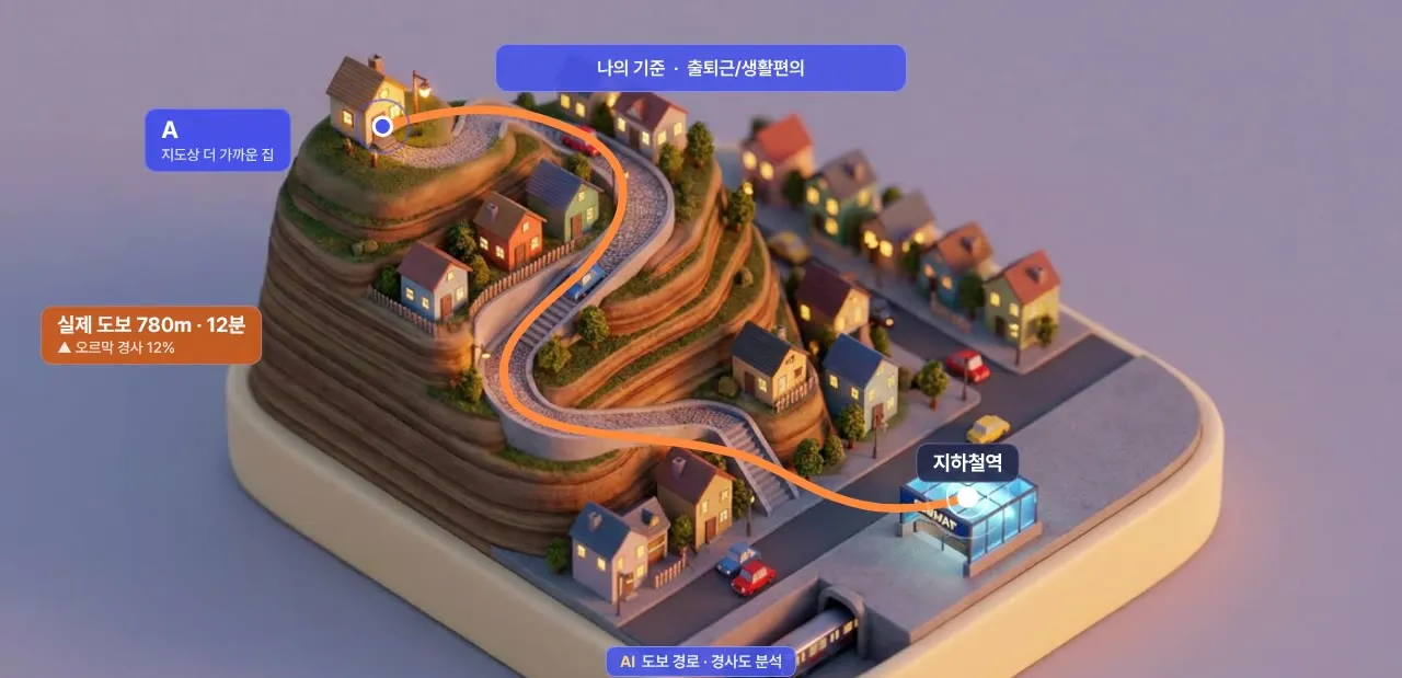 오르막 골목길 사진